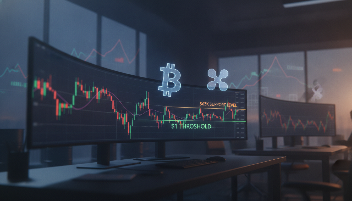 Crypto Market Update Today: Bitcoin Slips, XRP Wobbles, and the Macro Squeeze Nobody Saw Coming
