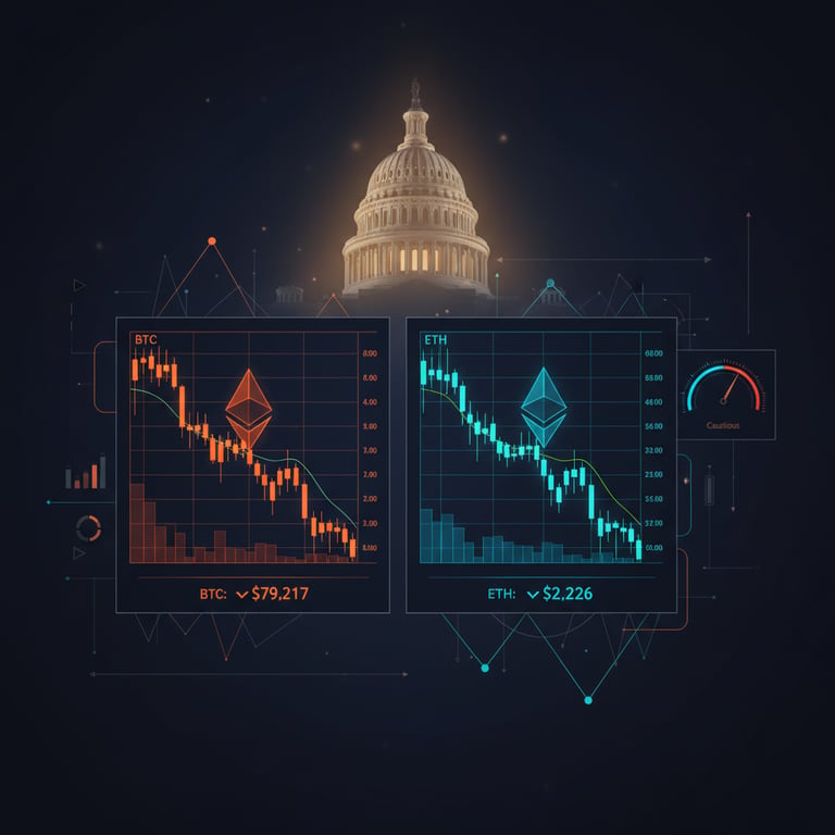 Crypto Market Update Today: Bitcoin Slips Below $80K as CLARITY Act Sparks New Hope