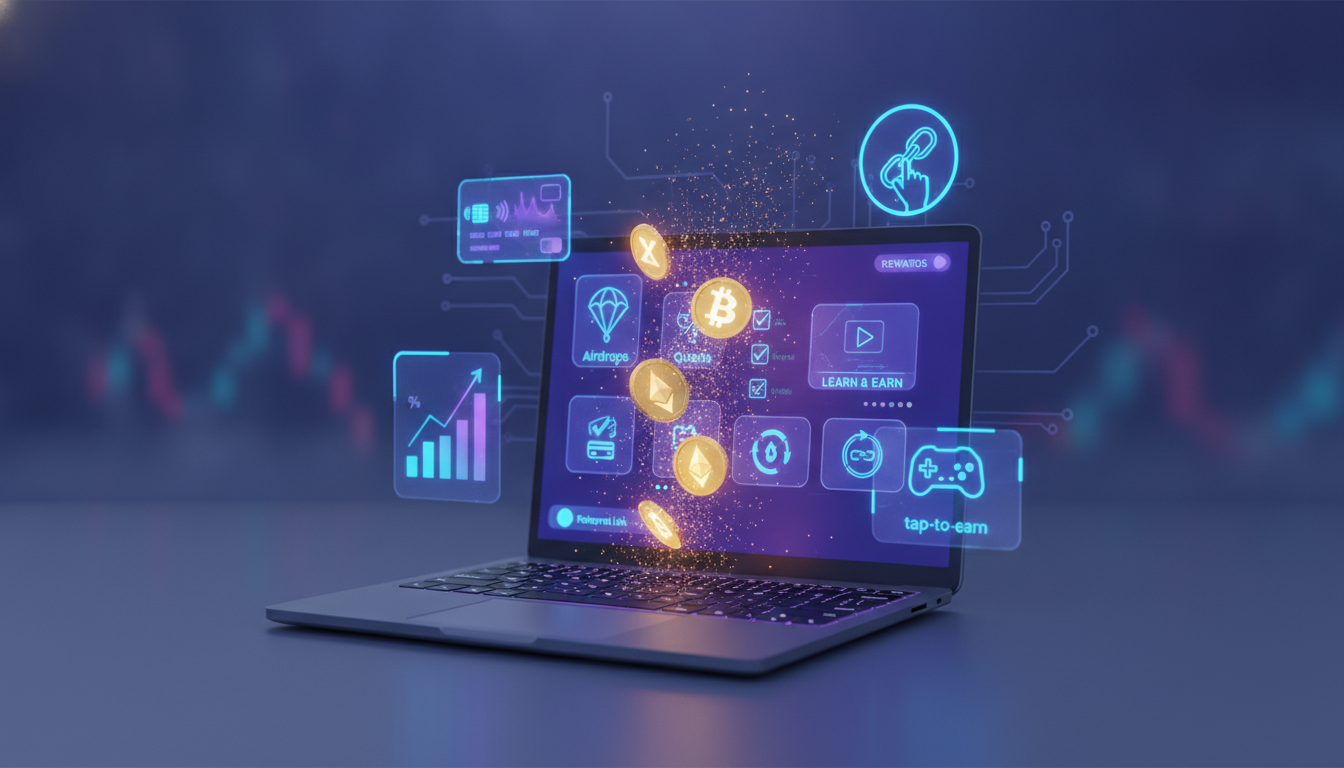 How to Earn Free Crypto in 2026: The Honest Playbook for Stacking Sats Without Spending a Dime