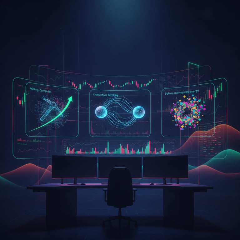 Trending Crypto Coins Today: HIVE Rips 65%, Synapse Surges, and Memecoins Refuse to Die