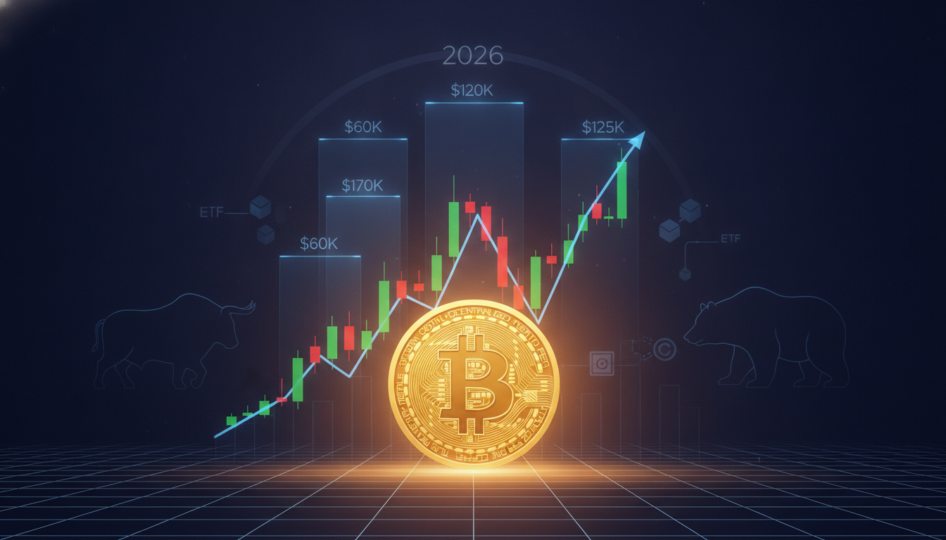 Bitcoin Price Prediction 2026: Where BTC Could Land Between $60K and $225K