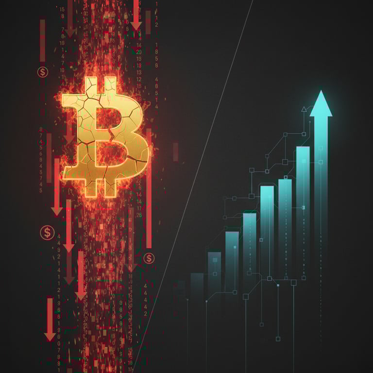 Bitcoin Feels the Heat: ETF Outflows and Liquidations Spark Market Slide