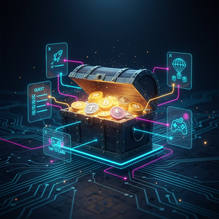 How to Earn Free Crypto in 2026: The No-Deposit Playbook for Stacking Tokens