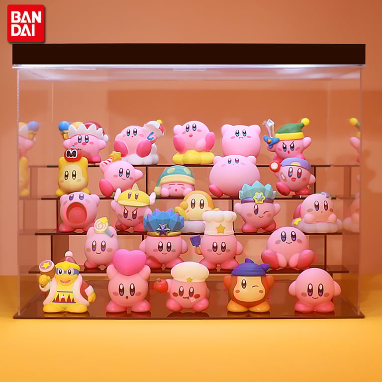 Kirby Anime Figure Set - 8-Piece Mini PVC Figures for Kids Playtime and Decor, Adorable Design with Various Poses and Expressions, Durable Material, Perfect Gift for Young Fans of Popular Cartoon Character