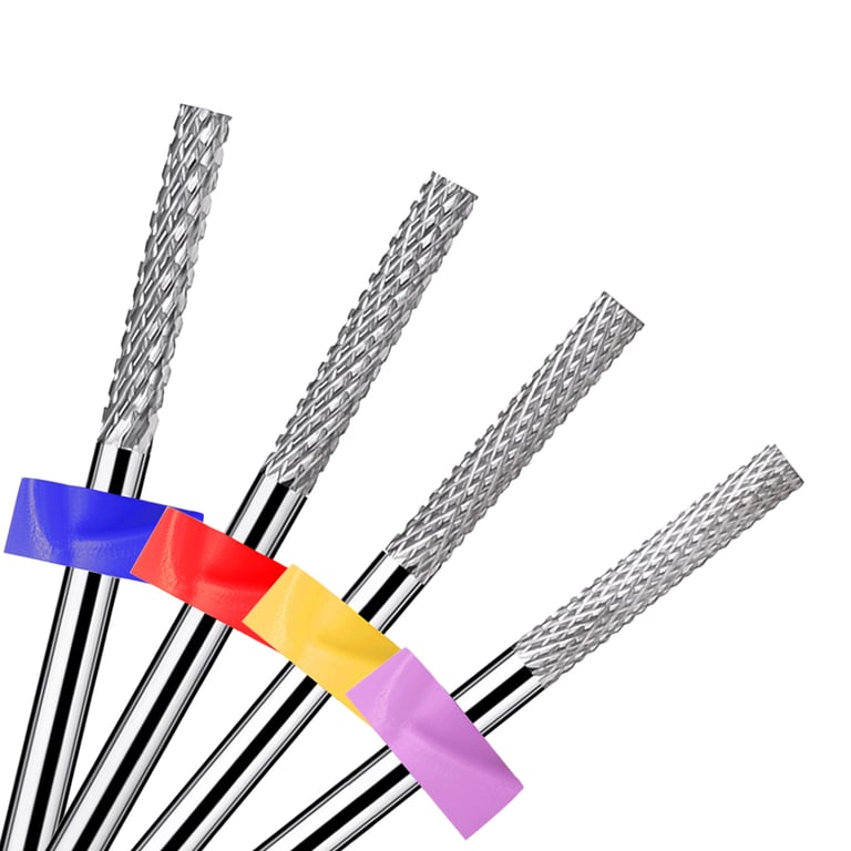 Professional Ceramic Carbide Manicure Milling Cutter for Precision Nail Shaping and Filing - Versatile Tool for Dead Skin and Callus Removal - Sharp and Efficient Nail Drill Bits for Salon-Quality Results - Ergonomic Design for Flawless Nail Art - Suitable for Manicures and Pedicures