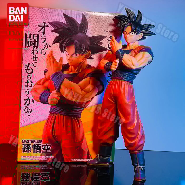 27cm Anime Dragon Ball Z Goku PVC Figure | Premium Material, Authentic Design, Dynamic Pose | Ideal Gift for Fans and Collectors | Collectible Statue with Signature Orange Gi and Scouter | Vibrant Colors and Detailed Craftsmanship