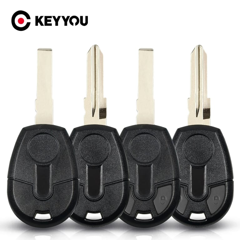High-Quality Replacement Transponder Chip Key Set for Fiat Positron EX300 with Remote Control Car Key Shell - KEYYOU 5PCS SIP22 GT15R - Easy to Install & Reliable Performance