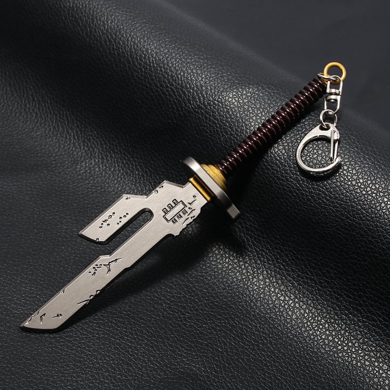 Jujutsu Kaisen Nanami Kento Fushiguro Toji Weapon Model Keychain - Premium Metal Alloy Keyring for Men's Jewelry - Exquisite Anime Design - Perfect Gift for Fans - Versatile and Functional Accessories - Collectible Item for Anime Enthusiasts