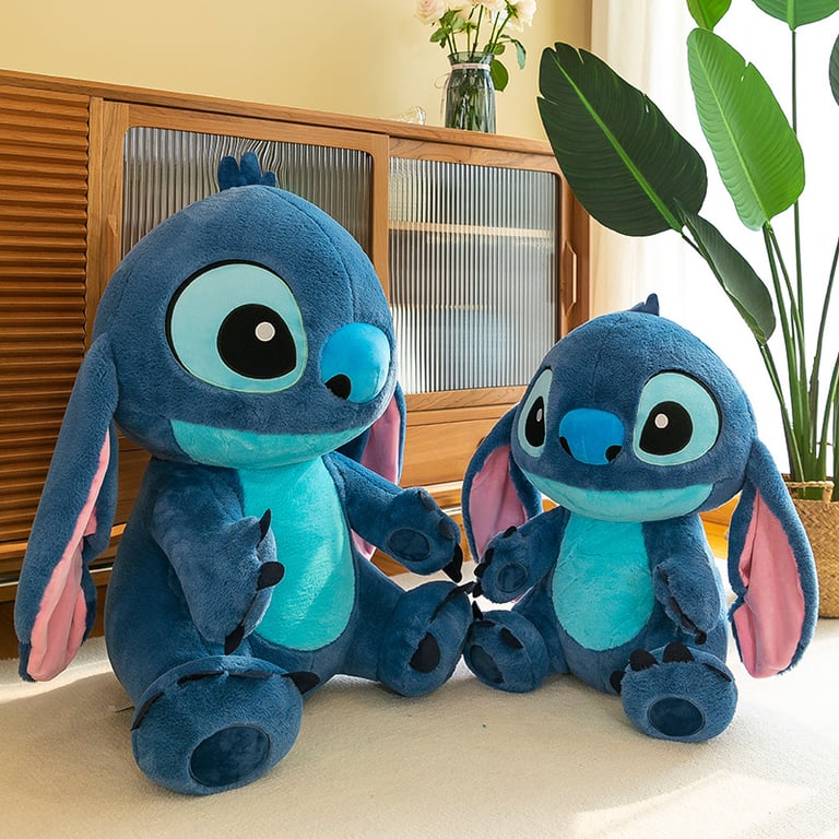 32cm Kawaii Lilo Stitch Soft Plush Toy Doll - Adorable Blue Design, High-Quality Material, Perfect Gift for Children, Encourages Imaginative Play - Ideal Addition to Any Collection