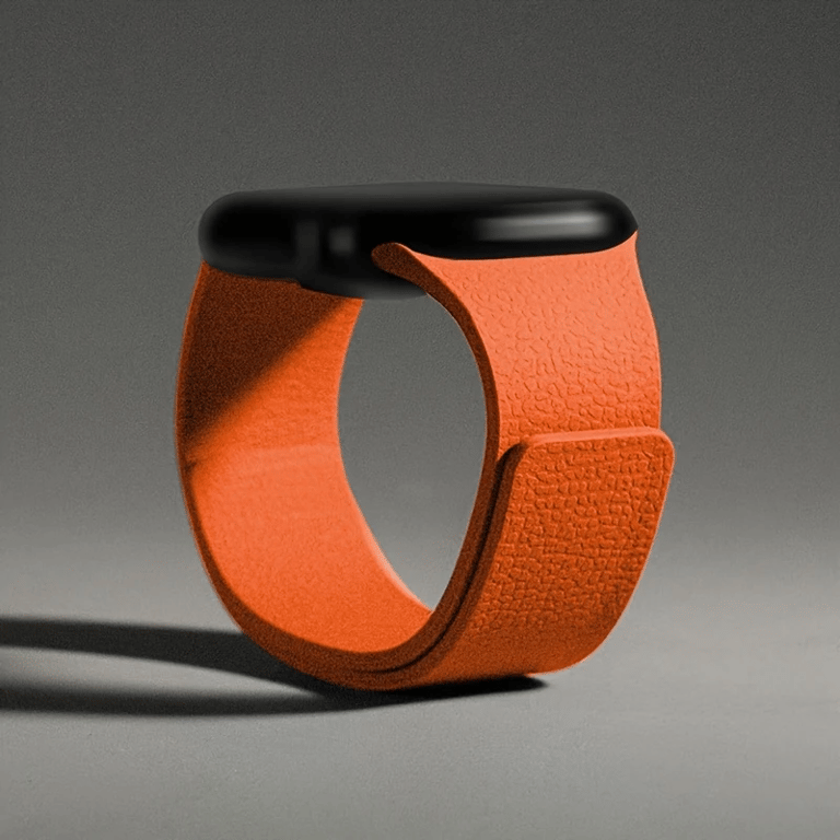 Premium Silicone Magnetic Strap for Apple Watch - Adjustable Closure, Compatible with Multiple Models, Sporty and Stylish Design, Easy Installation and Removal - Durable, Flexible, Comfortable Wristband for Sports and Everyday Wear