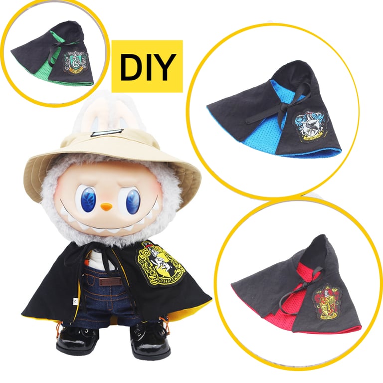 Labubu Fashion Devil Cloak Clothing Set with Academy Style Mini Sunglasses, Knitted Shirt, Pleated Skirt, and Leather Shoes - High-Quality, Elegant, and Versatile Fashion Ensemble for Women, Perfect for Any Occasion, Trendy and Sophisticated Look