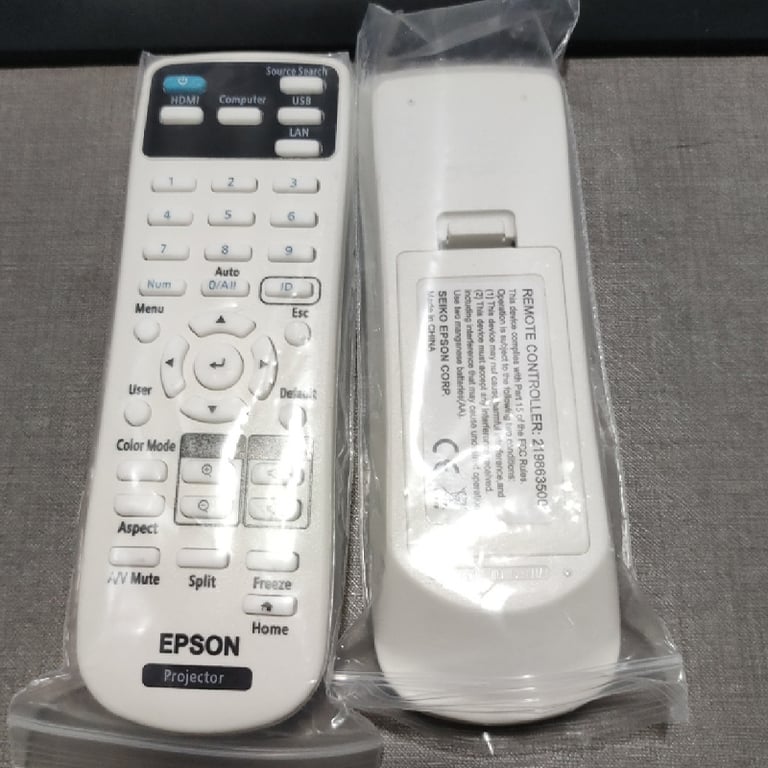 2024 Projector Remote Control 154720001 FOR Epson EB-C30XE EB-30XE EB-C28SH Eb-x11 EB-S18 EB-S4 EB-X24 EB-S31 EB-W Fernbedienung