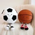 Ultimate Sports Fan Bundle: CM Football Doll, Basketball Plush Toy, Creative Football Doll, Football Shaped Pillow, and Pet Ball Interactive Toy - Perfect Gifts for Kids and Pets! High-Quality Materials, Customizable Design, Interactive Play, Comfortable and Stylish Decor, Ideal for Sports Enthusiasts