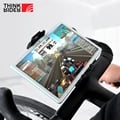 360 Rotatable Bike Trainer Phone and Tablet Holder Stand with Adjustable Clamp - Universal Compatibility, Sturdy and Durable Construction, Easy Installation - Hands-Free Access to Apps, Music, and Workout Programs While Cycling Indoor