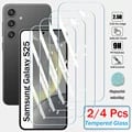 Premium Tempered Glass Screen Protectors for Samsung Galaxy S25 S24 Plus Ultra S23 S22 Plus FE - Scratch-Resistant, Shatterproof, Easy Installation, Crystal Clear Display - Maximum Protection Against Scratches, Drops, and Daily Wear and Tear - Ultra-Clear Design for Optimal Visibility and Touch Sensitivity