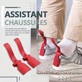 Ergonomic Shoe Aid Lazy Shoes Helper - Durable Plastic Shoe Horn Lifting Tool for Sneakers, Boots, Dress Shoes - Compact Lightweight Universal Fit Shoe Helper for Easy On and Off - Multifunctional Shoe Lifter for Independence in Dressing