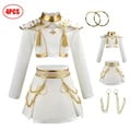 Demon Hunter Girls Cosplay Costume - Premium Materials, Unique Design, Perfect for Halloween, Comfortable Fit, Complete Set for Kids Costume Party and Performance Events