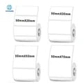 Premium Quality 50mm Thermal Label Sticker for Phomemo SINMARK Printer - White Self-Adhesive Label Paper for Clothing, Price Tags, Inventory - Easy Peel & Stick, Sharp & Smudge-Proof Printing - Durable & Versatile Labeling Solution