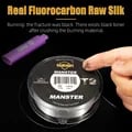 SeaKnight MANSTER T2 Series Fluorocarbon Fishing Line - Premium Carbon Fiber Sinking Line with 100M Length and Wide LB Options for Superior Strength, Durability, and Control in Various Fishing Environments