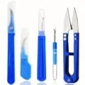 Ultimate Sewing Tear Machine Kit with Thread and Suture Tear Machines, Precision Scissors for Seam Removal - Durable Tools for Quick and Easy Stitch Ripping, Ergonomic Design, Convenient Storage Case Included