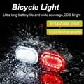 Rechargeable Front and Rear Bike Lights Set with Multiple Lighting Modes and Easy Installation - High Visibility LED Lights for Night Cycling, USB Rechargeable, Durable Construction, Complete Bike Light Set for Safety and Visibility