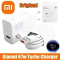 Xiaomi 67W Fast Charger with EU Plug and USB Cable - Compatible with Mi 14, 15, Redmi Note 13, 12 Pro, Turbo, Poco F5 - High-Quality Construction, Safe & Reliable - Advanced Fast Charging Technology for Quick Device Charging - Versatile Charging Solution for Household and Office Use