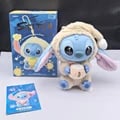 Stitch Eat Something Before Sleep Series Blind Box Plush Vinyl Toys - Labu V3 Mystery Box Bag Pendant - Cute and Cuddly Collectible Dolls for Kawaii Culture Fans - High-Quality Design, Unique Decor Gift, Perfect for Gifting and Trading with Friends