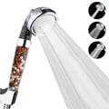 High Pressure Handheld Shower Head with 3 Functions, Water Saving Technology, Anion Filter, and Handheld Design - Versatile Bathroom Accessory for Refreshing and Purifying Shower Experience
