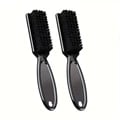 Professional Barber Neck Duster Brush Set with Soft Bristles for Hair Cleaning and Styling - Durable Plastic Handle, Efficient Hair Removal, Easy Maneuverability, Versatile Hairdressing Tool, Compact and Portable Grooming Accessory