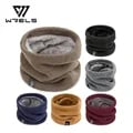 Unisex Plush Knitted Tube Scarf with Windproof Design for Cold-Proof Protection and Comfort - Ideal for Skiing, Running, and Everyday Wear - Thick Warm Material, Soft and Cozy, Versatile Winter Accessory for Men and Women