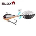 BLUX SPINTAIL Fishing Lure - High-Quality Copper Blade Metal Vib Mag Tail Spinner Shad Pattern Finish - 4.5g 7g 11g Versatile Weight Options for Freshwater Bass Shore Casting - Precision Crafted Durable Effective Jigging Casting Techniques Tackle Box Essential