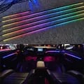 Universal Symphony Car LED Ambient Light with 64 RGB Colors, Acrylic Light Guide, 18/10/6 in 1 Design, Easy Installation, Durable and Long-Lasting - Customizable Atmosphere Light for Car Interior Decoration