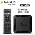 Hot X96Q Android 10.0 Fast Smart TV Box with Allwinner H313 Quad Core Processor, 4K Resolution, 2GB RAM, 16GB Storage, Android 10.0 OS, HDMI/Wi-Fi/Ethernet/Bluetooth Connectivity, Fast Shipping - Stream, Game, Browse in Style!