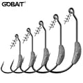 Durable Jig Crank Head Barbed Hook with Various Weights - Spring Lock Pin Design for Texas Rigs - Essential Fishing Tackle for Anglers - 2g, 3g, 5.25g, 7g Options Available