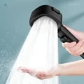 High Pressure 3 Modes Shower Head with Water Saving Design, Adjustable One-Key Stop Water Feature, and Massage Sprayer Function - Ideal Bathroom Accessory for Relaxing and Invigorating Shower Experience, Save Water and Reduce Utility Bills