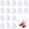 Durable Suction Cup Hooks with Strong Suction Power for Towels, Loofahs, and Kitchen Utensils - Versatile Plastic Hooks for Glass Windows, Walls, and Tiles - Removable and Reusable Bathroom and Kitchen Storage Solution - Easy Installation without Drilling or Tools - Rust-Resistant and Long-Lasting Materials