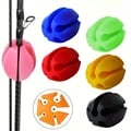 Durable Rod Holder Clip for Secure Rod Storage and Transportation - Rust-Resistant Fishing Rod Ball Retaining Clip for Boats, Kayaks, and Backpacks - Easy-to-Use and Versatile Rod Holder Protector for Organized Gear and Essential Fishing Accessory