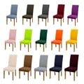 Premium Spandex Dining Chair Cover with Adjustable Fit and Enhanced Protection - Durable, Easy to Clean, Wrinkle-Resistant - Ideal for Banquets, Weddings, Parties - Fits Most Standard Chairs - Slip-On Design for Easy Installation and Removal - Keep Your Chairs Looking New and Pristine