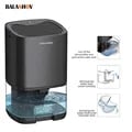 Ultra-Quiet Portable Air Dehumidifier with Efficient Moisture Absorption and Deodorizing Function - Compact Design for Home, Bedroom, Office, Kitchen - EU/US Plug Options for Ideal Humidity Levels and Air Quality Improvement