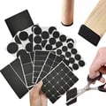 Durable Rubber Furniture Pads with Self-Adhesive Backing for Non-Slip Protection and Floor Preservation - Versatile Anti-Slip Mat Bumpers for Chairs, Tables, Cabinets - Long-Lasting and Easy to Apply Floor Protector Pads - Prevent Scratches and Damage with High-Quality Furniture Leg Pads