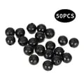 50pcs Premium Silicone Soft Anti-Collision Beans Round Big Thing Fishing Set - Space-Saving Storage Solution for Smooth Casting and Retrieval - Easy to Attach and Versatile for Freshwater and Saltwater Fishing - Durable and Flexible Material for Tangle-Free Fishing Experience