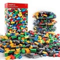 Cityscape Creations: 1000-Piece DIY Creative Building Blocks Bulk Set for Kids Aged 6 and Up - Endless Building Possibilities, High-Quality Educational Toys for Cognitive Development and Spatial Awareness - City Classic Design for Realistic Urban Scenes, Interactive Learning Experience, Perfect Gift Choice