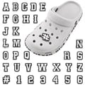 Colorful Alphabet and Number Shoe Charms for Clog Sandals - Personalized DIY Shoe Pins for Kids, Men, Women - Durable and Easy to Attach Shoe Decorations - Fun and Creative Gift Idea - Customize Your Footwear with Names, Initials, Messages