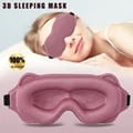 Luxury 3D Padded Sleep Mask for Ultimate Light Blockage and Comfort - Adjustable Strap, Multi-functional Design, Portable and Convenient - Soft Eye Mask for Travel, Relaxation, and Uninterrupted Sleep Experience
