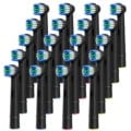 Premium Replacement Toothbrush Heads for Oral B Braun Professional Electric Brushes - Compatible with 1000, 1500, 3000, 6000, 7000, 7500, 8000 Models - High-Quality Bristles for Gentle yet Effective Cleaning - Durable and Long-Lasting - Hygienic Design with Color-Coding System - Value Pack for Cost-Effective Oral Care
