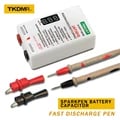 TKDMR Sparkpen High Capacity Battery Fast Discharge Capacitor Discharger Protection Versatile Voltage Discharging Tool Ergonomic Design for Electricians and Electronic Enthusiasts