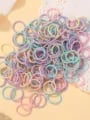 100 Pack Baby Hair Ties Set - Durable Nylon and Rubber Elastic Bands for Styling Dolls, Ponytails, and Braids - Vibrant Colors for Cute Accessories - Gentle on Baby's Hair - Great Gift Idea for Baby Girls