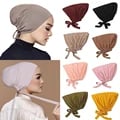 Soft Modal Muslim Turban Hat Inner Hijab Cap - Stylish, Versatile, and Adjustable Headwrap for Islamic Wear - Breathable, Comfortable, and Secure Fit - Easy to Care for India Hat for Women - Elegant Head Covering for Various Occasions