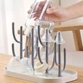 Whimsical Tree-Shaped Baby Milk Bottle Drain Rack - Dust-Proof, Hygienic, and Space-Saving Organizer for Bottles, Cups, and Accessories - Multi-Functional Easter Gift for New Parents - Easy to Clean and Durable Feeding Essential