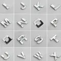 Premium Water-Resistant Number Letter Self-Adhesive Auto Sticker Car Badge Decals for Personalized Messages and Designs - Easy to Apply Weather-Resistant Decals for Cars, Motorcycles, Bicycles, Laptops - Durable and Versatile Decals with High Stickiness and Vibrant Colors
